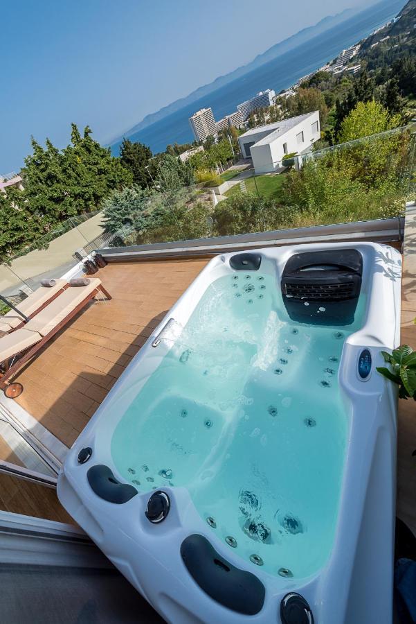 Flyviewflatsgold Privatehottub With Seaview Lägenhet Ixia  Exteriör bild